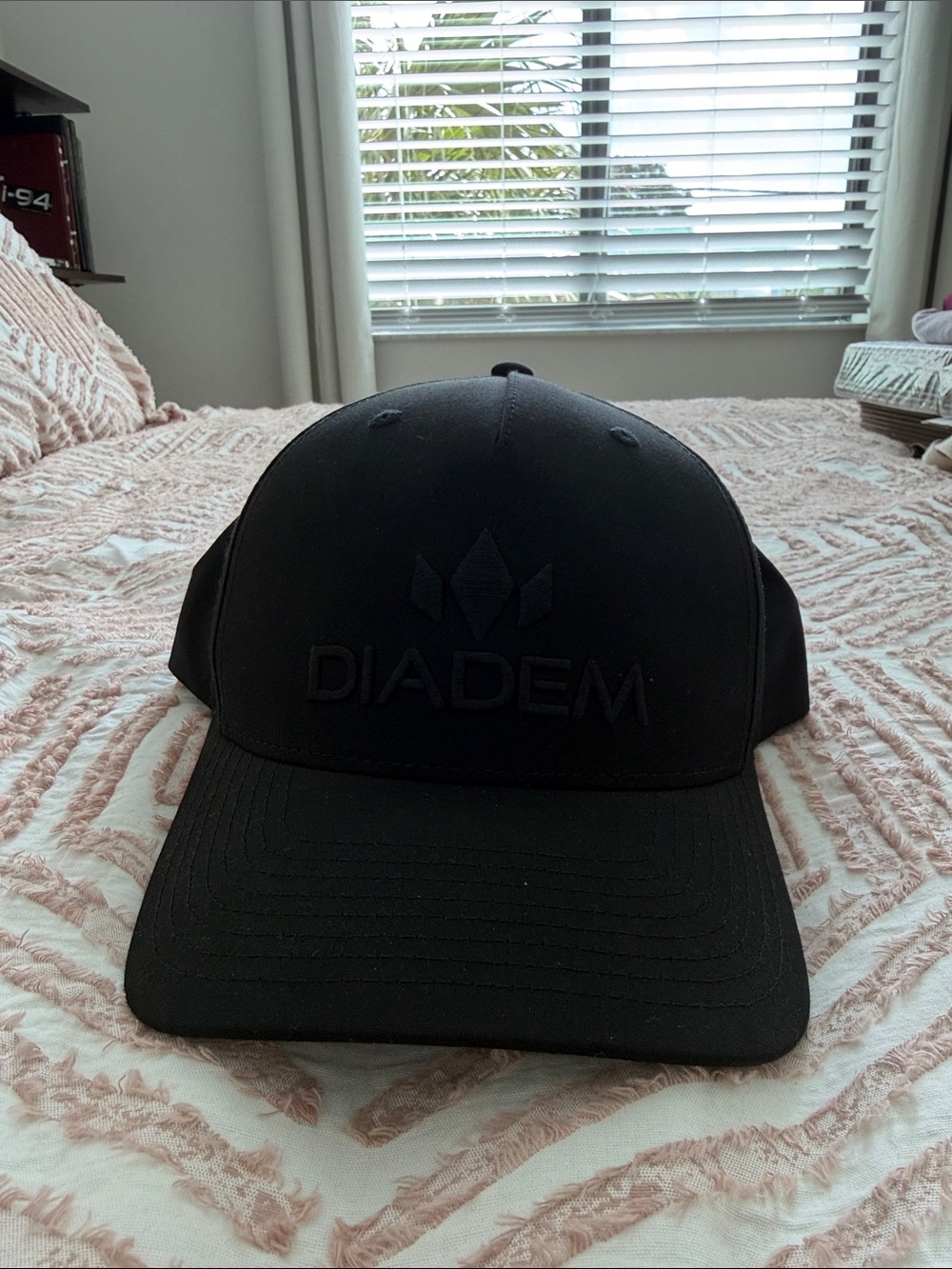 Men's Black Logo Baseball Cap